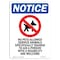 Signmission Sign, 14" H, 10" W, Rigid Plastic, No Pets Allowed Service Sign, Portrait, 1014-V-14745 OS-NS-P-1014-V-14745 - alternate 1